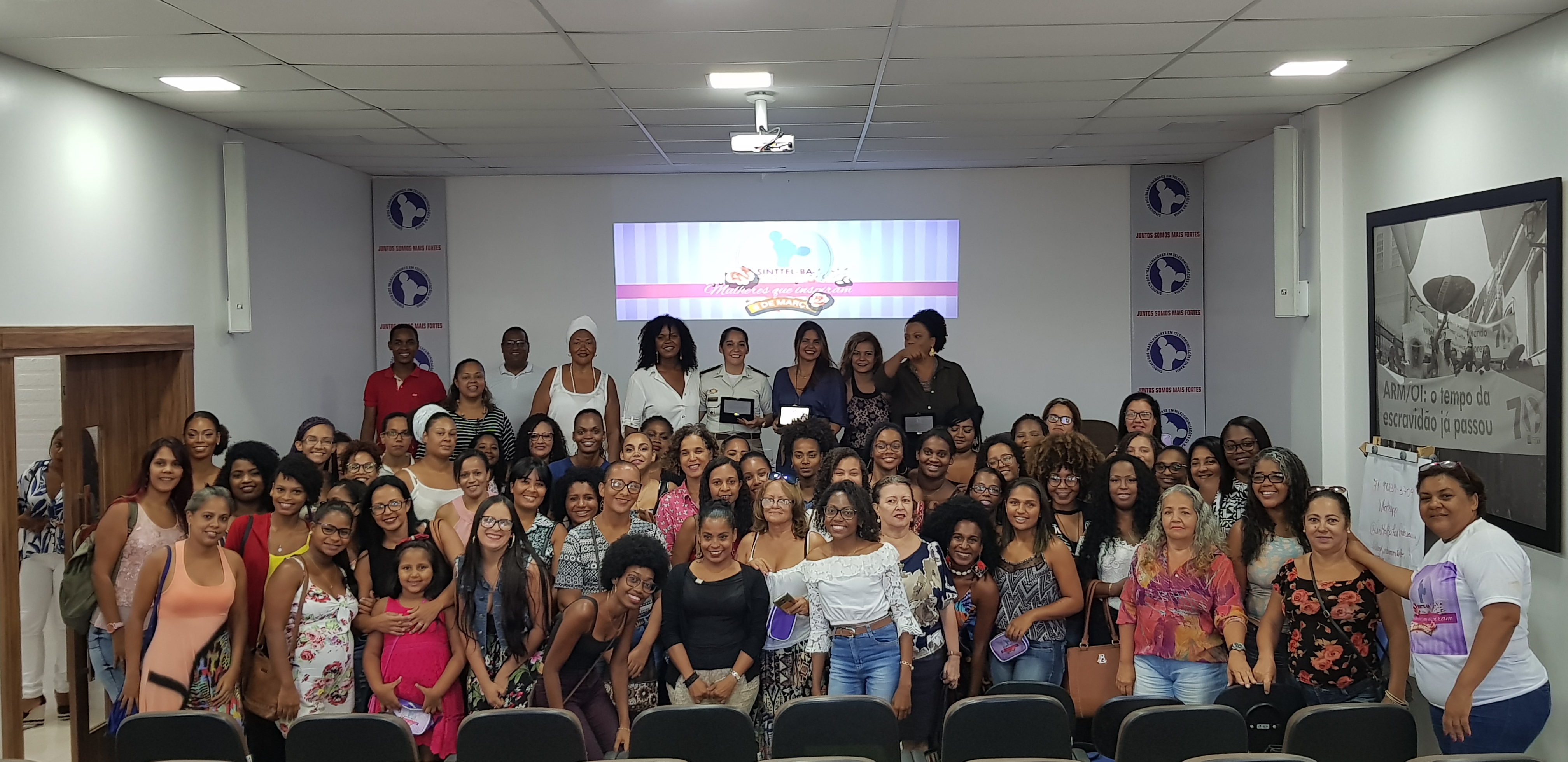 Sinttel realiza evento â€˜Mulheres que Inspiramâ€™, em homenagem Ã s mulheres telefÃ´nicas