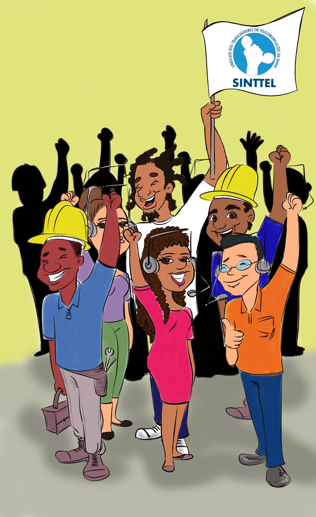 Chapa ExperiÃªncia, Luta e ResistÃªncia vence eleiÃ§Ã£o do Sinttel Bahia