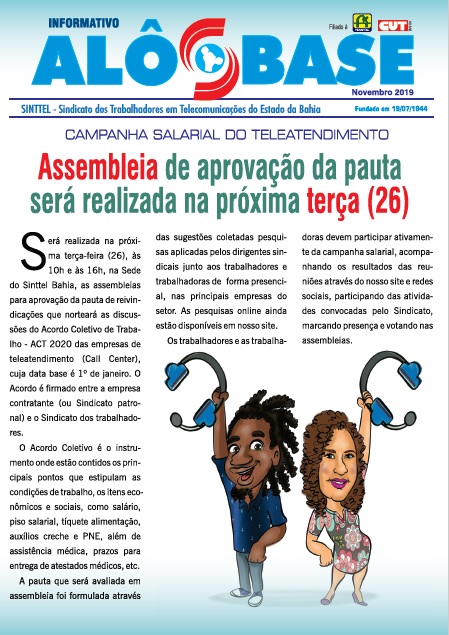 Assembleia de aprovaÃ§Ã£o da pauta de reivindicaÃ§Ãµes serÃ¡ realizada na prÃ³xima terÃ§a (26)