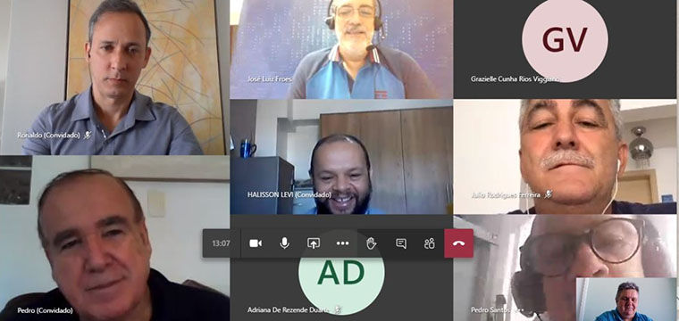 ReuniÃ£o virtual marcou inÃ­cio da negociaÃ§Ã£o do ACT da TIM