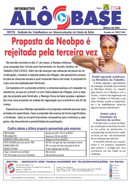 Proposta da Neobpo Ã© rejeitada pela terceira vez