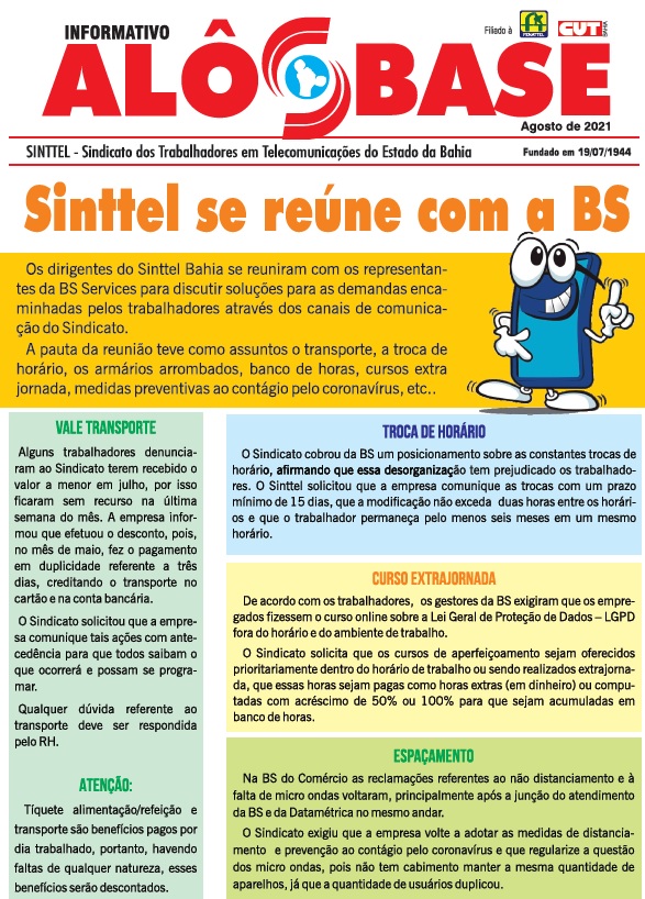 Sinttel se reÃºne com a BS Services