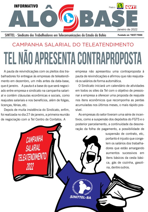 Tel nÃ£o apresenta contraproposta