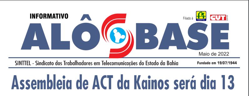 Assembleia de ACT da Kainos serÃ¡ dia 13