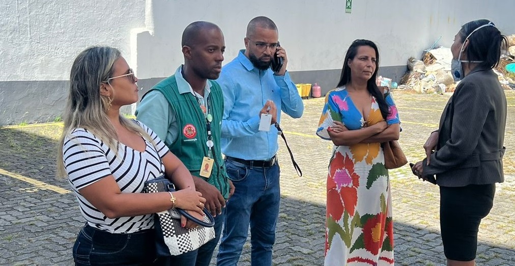 Sinttel Bahia faz visita tÃ©cnica na Atento do Uruguai em Salvador 
