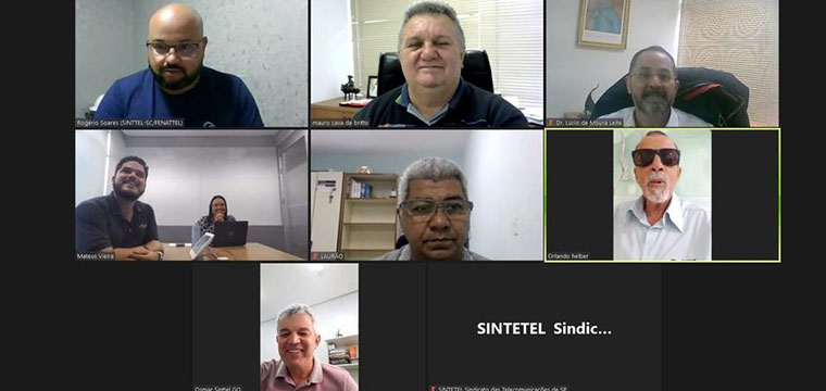 Sinttel e  FENATTEL se reÃºnem com V.tal e cobram aumento do target salarial no PPR 2023