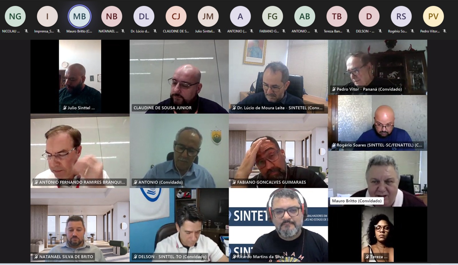 Sinttel e sindicatos se reÃºnem com a claro e rejeitam proposta do PPR 2023