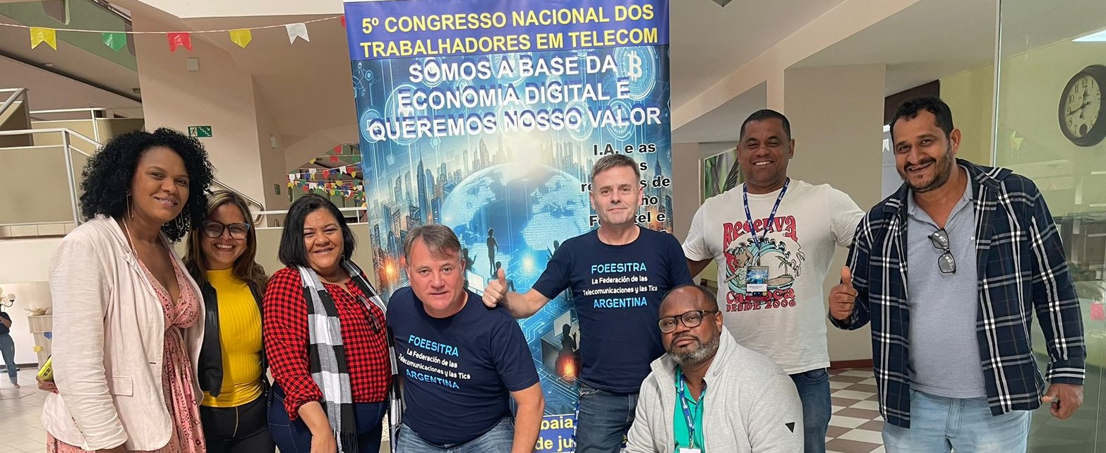 Sinttel Bahia participa do 5Âº  Congresso Nacional dos Trabalhadores em Telecom