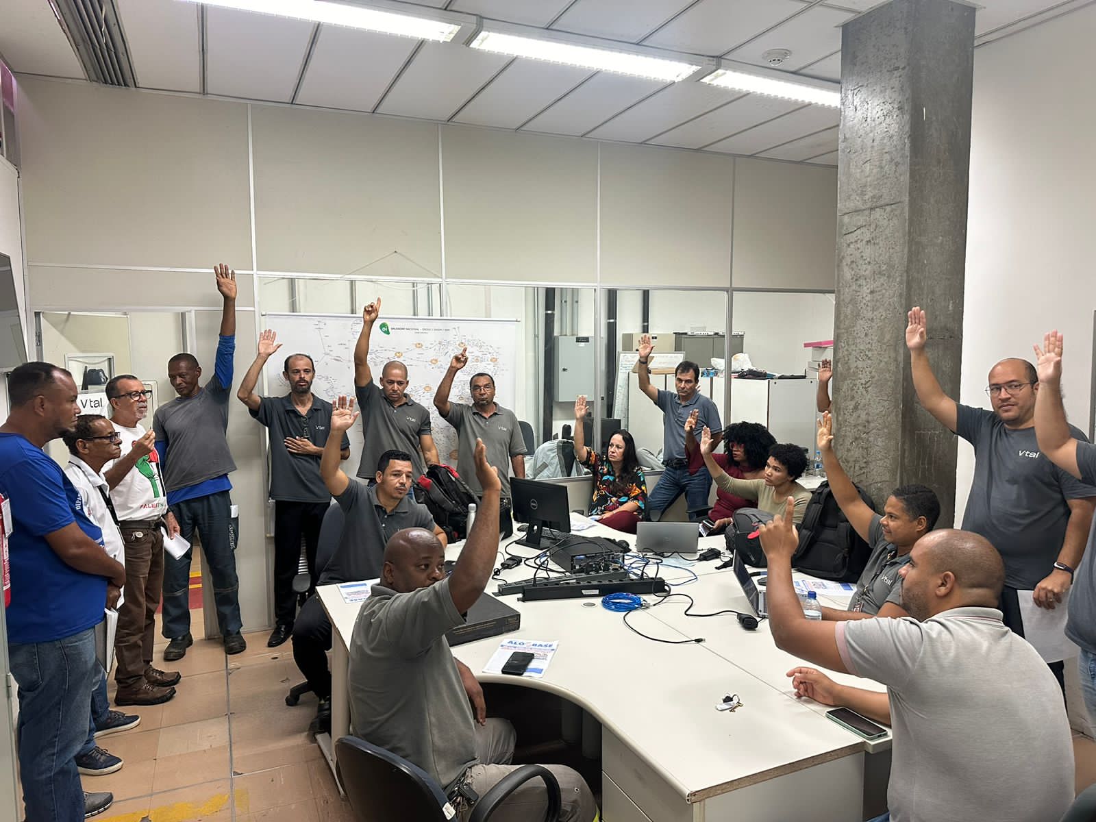 Trabalhadores da V.tal aprovam proposta do PPR 2024