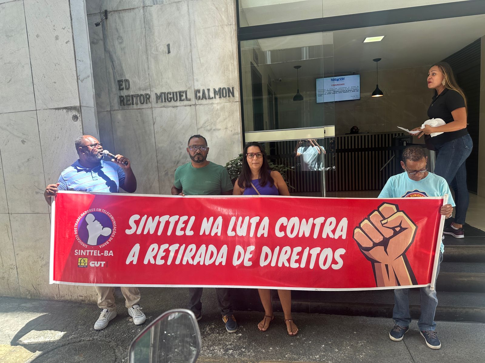 Sinttel Bahia pressiona a Speedmais para formalizar a representaÃ§Ã£o dos trabalhadores