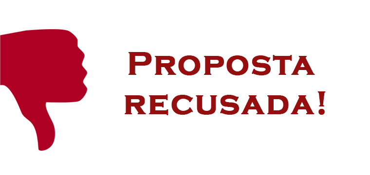 V-Tal -   PROPOSTA DE ACORDO REPROVADA