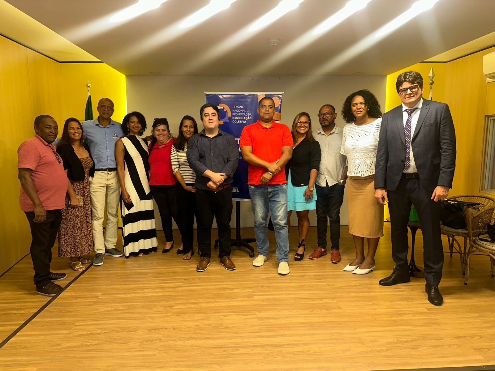 Semana de NegociaÃ§Ã£o Coletiva: Sinttel Bahia participa de encontro em Salvador 