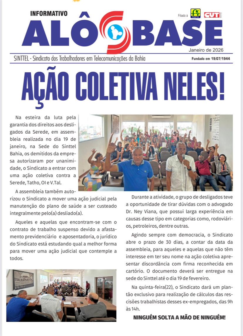 Ação coletiva neles! 