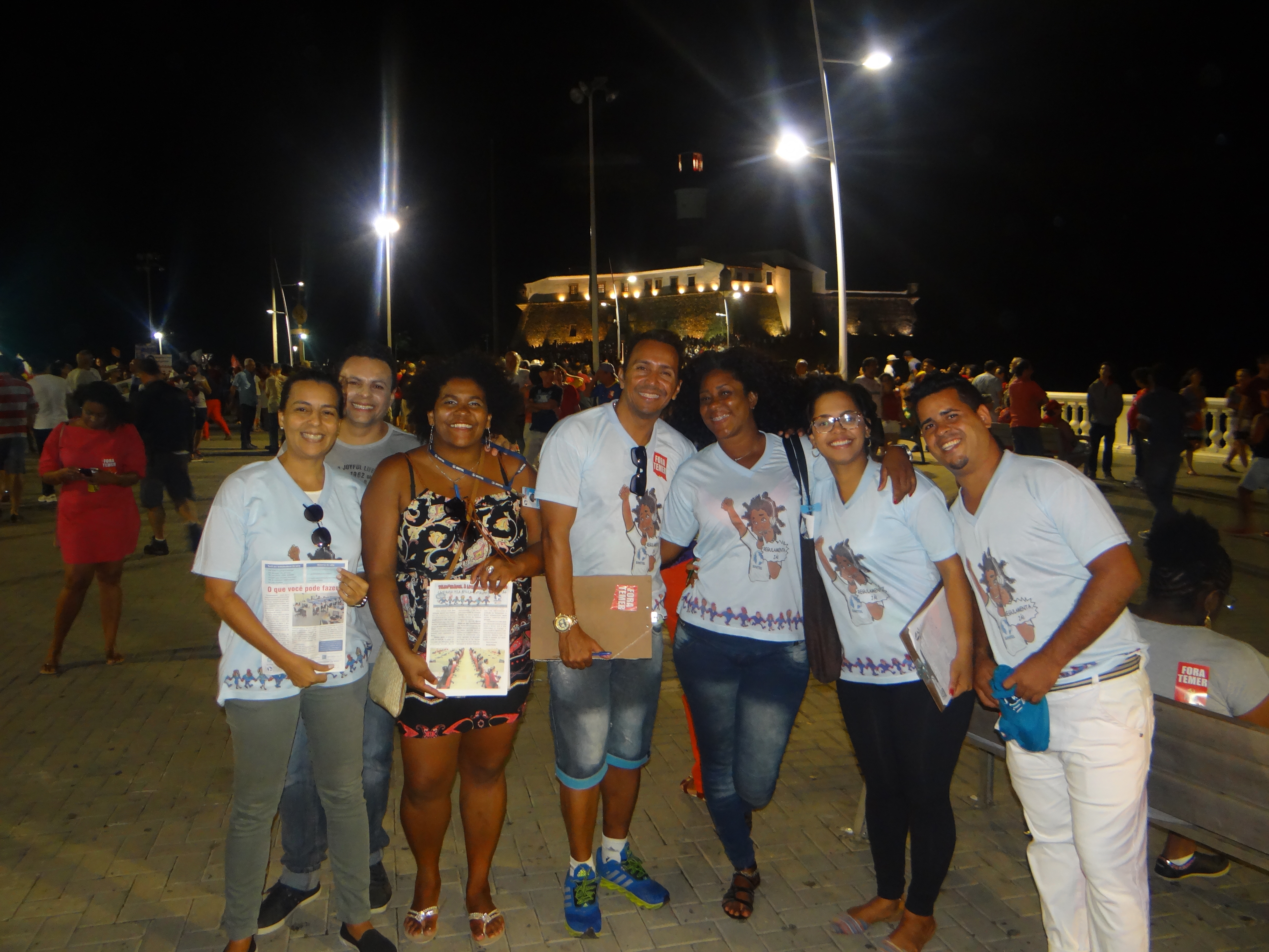 Sinttel participa do Ato â€œFora Temerâ€