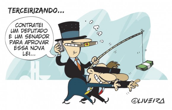 Operadoras aprovam, trabalhadores rechaÃ§am a nova Lei das terceirizaÃ§Ãµes