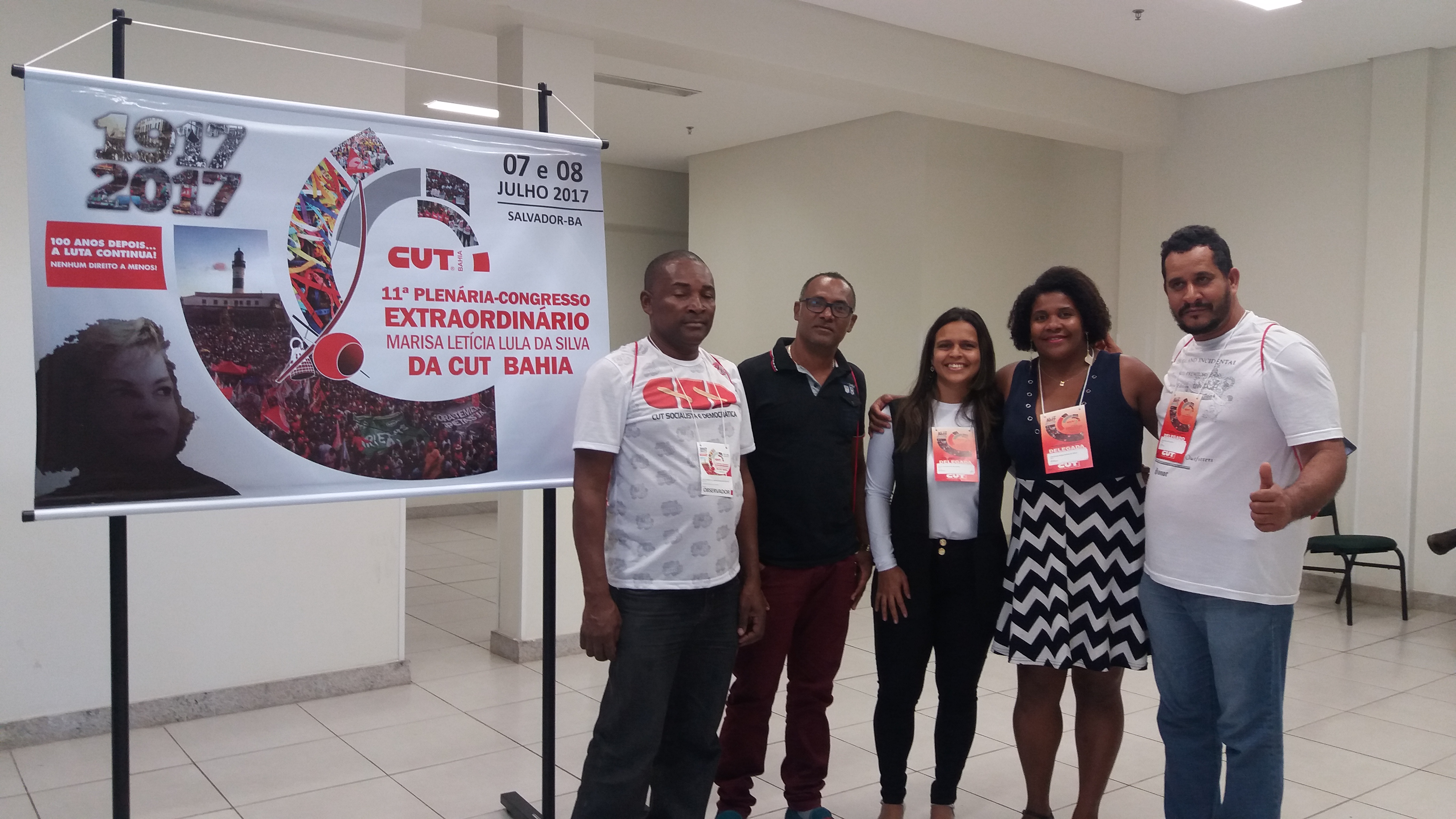 Sinttel participa da 11Âª PlenÃ¡ria-Congresso da CUT