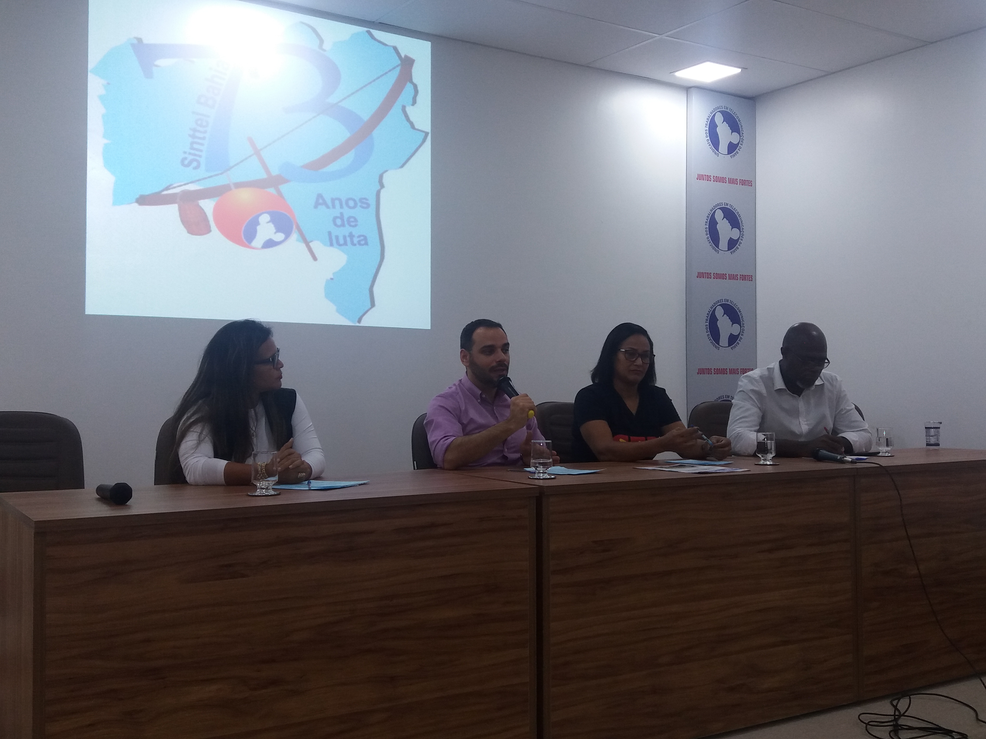 Sinttel discute a Reforma da PrevidÃªncia com trabalhadores e dirigentes sindicais