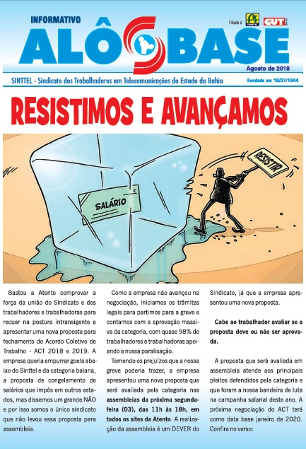 ACT da Atento: Resistimos e AvanÃ§amos
